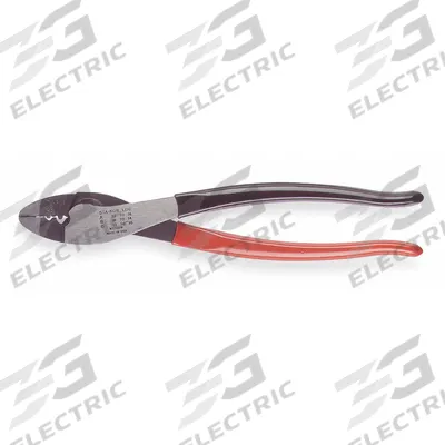STA-KON Crimper: 10 AWG/12 AWG/14 AWG/16 AWG/18 AWG/20 AWG/22 AWG, 9 5/8 in Overall Lg - Pliers-Style Wire Connector & Terminal Crimpers