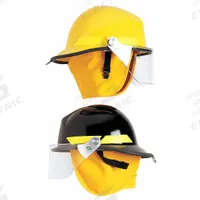 BULLARD Fire Helmet: Yellow, Fiberglass, Modern Rear Brim, Chin Strap, 6 pt Ratchet (MPN FXSYL). Key specifications — Color: Yellow; Chin Strap: Yes; Brand: BULLARD; Shell Material: Fiberglass; Style: Modern Rear Brim; Suspension: 6 pt Ratchet.