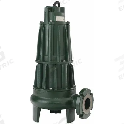 ZOELLER Sewage Ejector Pump: Cast Iron, Single Phase, 3 hp, 230V AC - Non-Clog Sewage Ejector Pumps