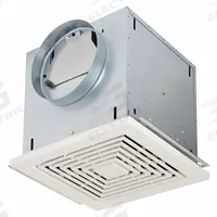 Commercial Fan: 200 cfm Max Airflow, Variable Speeds, 1 sones, Low Profile, 120V AC, 115V AC (MPN L150E). Key specifications — Grille Material: Plastic; Number of Speeds: Variable; Nameplate Voltage: 120V AC; Brand: BROAN; Duct Shape: Round; Grille Color: White; Nominal Voltage: 115V AC.