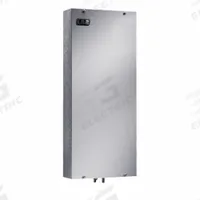 RITTAL Heat Exchanger: 10,236 BtuH, Weather-Resistant, Cooling Only, 115V, 1/12/3R, Wall Mount (MPN 3374110). Key specifications — Brand: RITTAL; Mounting Type: Wall Mount; Operation Mode: Cooling Only; Operating Voltage: 115V.