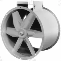DAYTON Tubeaxial Fan: Emergency Smoke, 48 in Blade, Belt Drive, Horizontal/Vertical (MPN 166260). Key specifications — Brand: DAYTON; Includes Drive Package: No; Mounting Orientation: Vertical.