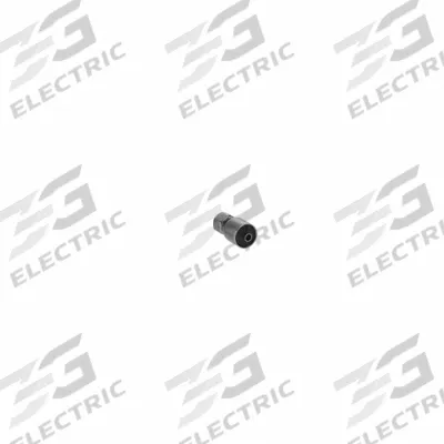 PARKER Hydraulic Crimp Fitting: Steel x Steel, Straight, -6 For Hose Dash Size - Parker Crimp Hydraulic Hose Fittings with Metric Connection