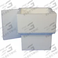 POLAR TECH Shipper Kit: 14 1/2 in x 14 1/2 in x 16 1/2 in, White (MPN NS-7F). Key specifications — Brand: POLAR TECH; Color: White.