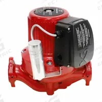 Circulating Pump: 3/4 hp HP, 230V AC, Cast Iron, 3, 53 ft Max. Head, 11 1/2 in Face to Face, Inline (MPN 96402783). Key specifications — Nameplate Voltage: 230V AC; Connection Type: Flange; Brand: GRUNDFOS; Includes Volute: Volute Included; Efficiency: Standard Efficiency; System Type: Potable Water.