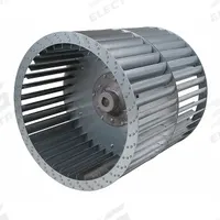 Blower Wheel: Forward-Curved, 24 7/8 in Dia, 25 in W, CW/CCW, Steel Wheel, 2 Inlets, 1 9/16 in Bore (MPN VTSYT2525WG). Key specifications — Manufacturer Part Number: VTSYT2525WG; Brand: DAYTON; Compatible with Grainger Part Number: 5VZU1; Compatible with Brand: Dayton; Product Type: Blower Wheel; Rotation: CW/CCW.