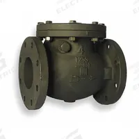 MILWAUKEE VALVE Swing Check Valve: Swing, Inline Valve Body, 4 in Pipe Size, Flange x Flange, Std (MPN 2974-M 4). Key specifications — Brand: MILWAUKEE VALVE.