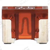 BUSSMANN Automotive Fuse: ATM-LP Series, Fast-Acting, 7.5 A, 32 V DC, Non-Indicating, 5 PK (MPN ATM-7-1/2LP). Key specifications — Series: ATM-LP; Brand: BUSSMANN; Fuse Profile: Low-Profile (Shorter Height).