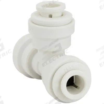 ELKAY Tee Quick Connect Coupling: O-Rings and Collets/Tee Fitting (MPN 70682C) - Tubing, Fittings & Valves