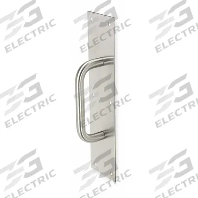 ROCKWOOD Door Pull Plate: 4 in Wd, 16 in Ht - Standard Door Pulls