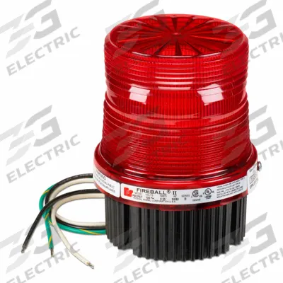 FEDERAL SIGNAL Strobe Light: 24V DC, Surface Mount Mounting, Pole Mount, 5 1/4 in Overall Dp - Fire Alarm Strobes