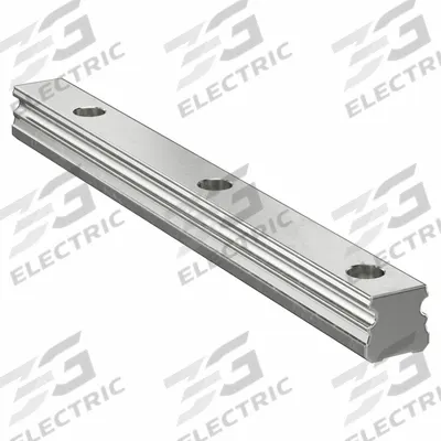 NB Guide Rail: 15, 220 mm Overall Lg, 15 mm Overall Wd, 14 mm Overall Ht - Alulin Series Steel-Reinforced Aluminum Guide Rails