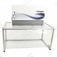 GLAS-COL Containment Hood: G, 46 in Overall Wd, 32 1/2 in Overall Ht, 18 in Overall Dp, White, Std (MPN 200A G46). Key specifications — Assembly: Fully Assembled; Brand: GLAS-COL; Base/Stand Included Input: No (Required); Base/Stand Included: No (Required); Blower Included: Yes; Work Surface Included: No (Required).