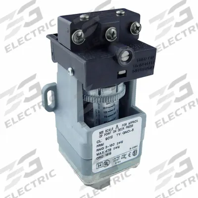 TELEMECANIQUE SENSORS Pressure Switch: 1.5 psi – 75 psi, 9012G Series - General Purpose Machine Tool Pressure Switches