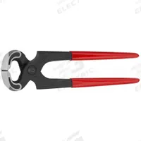 KNIPEX End Cutting Pliers: 6 5/16 in Overall Lg, For 0.08 in Max Wire Thick, 1/16 in Jaw Wd, Steel (MPN 50 01 160). Key specifications — attr308479: Plastic; attr308478: Steel; attr324866: KNIPEX.