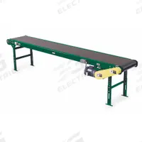 ASHLAND CONVEYOR Belt Conveyor: 18 in Belt Wd, 385 lb Max Load Capacity, 480 V AC, 60 fpm Speed, PVC (MPN SB400 18B21RE1/2A3I6-60V480M25). Key specifications — Voltage: 480 V AC; Adjustable Speed: No; Manufacturer Part Number: SB400 18B21RE1/2A3I6-60V480M25; Brand: ASHLAND CONVEYOR.