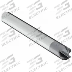 APPROVED VENDOR Chamfer Mill: Carbide, AlTiN Coated, 4 Flute, 90°, 1/8" Mill Dia, 1-1/2" OAL (MPN 209-094125B)