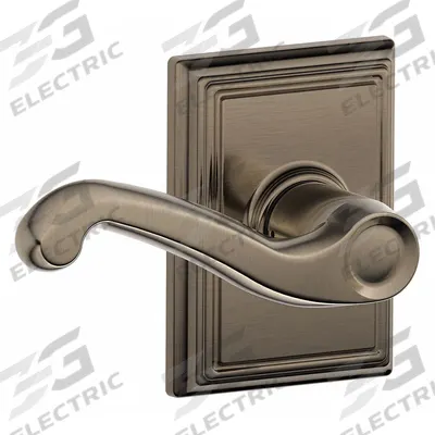 SCHLAGE Door Lockset: Passage Lever Locksets, Nickel
