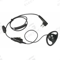 MOTOROLA Earpiece: Fits Motorola, For CLS/DLR/DTR/RD/RM Series, D-Ring, Push To Talk, Black, 1 Wires (MPN HKLN4599B). Key specifications — attr921014: M1; attr921008: CLS; attr921002: Yes; attr920998: HKLN4599B; attr921012: MOTOROLA.
