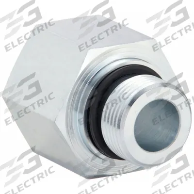 PARKER Metal Pipe Straight: Straight, Steel, 1/2 in x 3/4 in - Hydraulic Threaded Extreme-Pressure Pipe Fittings