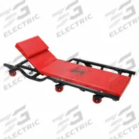 Creeper: Heavy-Duty, Adjustable, 400 lb Max Load Capacity, 40.8 in Ht Range (MPN 3908A). Key specifications — Frame Material: Steel; Seat Adjustability: Adjustable; Height Range: 40.8 in; Duty Rating: Heavy-Duty; Dimensions: 17 in x 4.4 in; Headrest Style: Adjustable; Brand: AMERICAN FORGE & FOUNDRY.