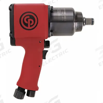 CHICAGO PNEUMATIC Air Impact Wrench: Compact, 3/4 in Drive, Pistol-Grip, Square, Std - Compact Pistol-Grip Impact Wrenches