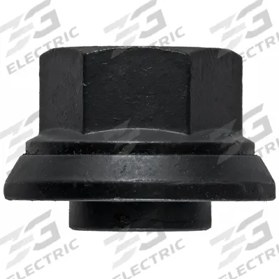 HALTEC Wheel Nut: Lug Nut, Aluminum Wheels, 1 1/4 in Hex Size, 1/4 in Thick, Black - Lug Nuts