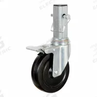 METALTECH Scaffold Caster: Caster, Steel, Casters (MPN I-C1CAS5). Key specifications — Compatible with Grainger Part Number: 20TN25; Color: Black; Compatible with Manufacturer Model Number: I-CISCH1; Included Components: Locking Pin; Material: Steel; Product Type: Caster; Brand: METALTECH.