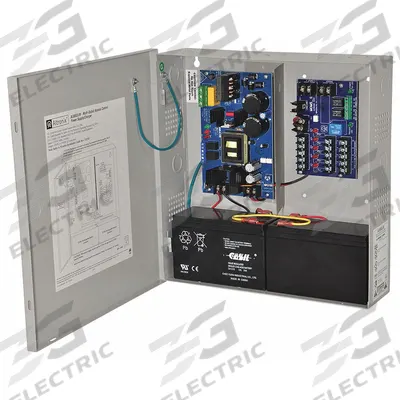 ALTRONIX Power Supply 5PTC 12VDC Or 24VDC @ 6A: Power Supply - Power Supply Boards with Enclosures