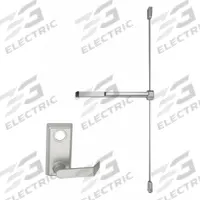 VON DUPRIN Exit Device: 4 ft Max Door Wd, Aluminum (MPN 22L-06-4-SP28). Key specifications — Product Type: Exit Device; Brand: VON DUPRIN; Exit Device Type: Rim; Outside Trim Type: Lever; Exit Bar Style: Touchbar; ADA Compliant: Yes.