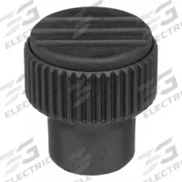 Hand Knob: Knurled, Plastic w/ SS Thread, M10 Thread, 14 mm Thread Lg, 34 mm Dia, Gray (MPN K0247.0310). Key specifications — Brand: KIPP; Color: Gray.