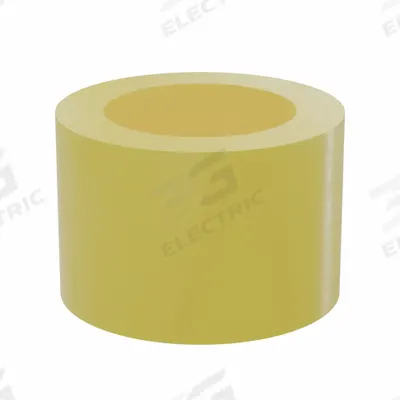 BUNTING BEARINGS Sleeve Bearing: PTFE, J-5500, 1/4 in Bore, 3/8 in OD, 1/4 in Overall Lg - Plastic Sleeve Bearing for Non-Hardened Surfaces