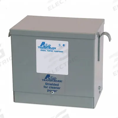 ACME ELECTRIC Isolation Transformer: 7.5 kVA Power Rating, Three Phase, 460V AC, 266/460V - Drive Isolation Transformers