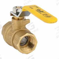 APOLLO Manual Two-Way Ball Valve: 1/2 in, Brass, Straight, FNPT x FNPT, 600 psi Max. Pressure (CWP) (MPN 94A10301). Key specifications — Brand: APOLLO; Handle: Lever.