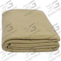 R & R TEXTILE Blanket: Queen Fits Mattress Size, Beige, Solid, 100% Polyester Fabric Material (MPN X52002). Key specifications — Color: Beige; Fabric Pattern: Solid; Brand: R & R TEXTILE.