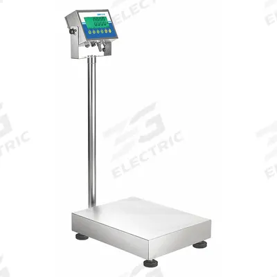 ADAM EQUIPMENT Food Scale: 15 3/4 in Weighing Surface Dp, 11 3/4 in Weighing Surface Wd - Food Scales