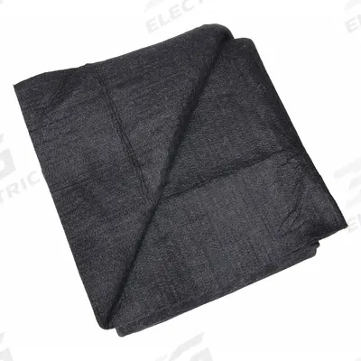 STEINER Welding Blanket: Carbon Fiber, 1 1/2 ft Wd, 1 1/2 ft Lg, Black - Heavy-Duty Carbonized-Fiber Welding Blankets