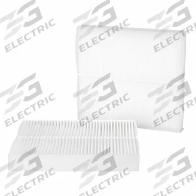 FLEETGUARD Automotive Air Filter: Panel, Cabin, Cabin Air Filter, 9 29/32 in Overall Lg - Panel Cabin Air Filters