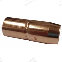 MILLER ELECTRIC Nozzle: M-Series, 5/8 in, Conical, 1/8 in Stick-Out, Copper (MPN 169727). Key specifications — Insulation Type: Self-Insulated; Duty Rating: Standard Duty; Nozzle to Tip Relationship: 1/8 in Stick-Out; For Contact Tip Series: M-Series; Manufacturer Part Number: 169727; Brand: MILLER ELECTRIC.