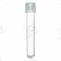 APPROVED VENDOR Test Tube: Test Tube, Polystyrene, 5 mL Capacity - mL, 0.17 fl oz Capacity - oz (MPN T9010). Key specifications — Brand: APPROVED VENDOR; Graduated: No; Closure Color: Colorless; Includes: Standard Cap; Includes Closure: Yes; Body Color: Colorless; Bottom Shape: Round; Body Material: Polystyrene.