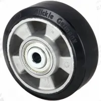 APPROVED VENDOR Caster Wheel: 5 7/8 in Wheel Dia., 2 in Wheel Wd, Rubber, 880 lb Load Rating, Black (MPN ALEV 150/20K-BB0.5). Key specifications — Wheel Core Material: Aluminum; Wheel/Tread Color: Black; Brand: APPROVED VENDOR.