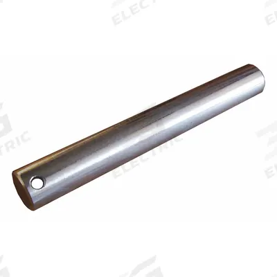 Dayton Exit Wheel Axle: Exit Wheel Axle, For Pallet Jacks, For 4YX97, Silver - Dayton Pallet Jack Replacement Parts