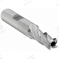 OSG Square End Mill: Cobalt, 4 Flute, 10 mm Mill Dia, 3/4" LOC, 63.5 mm OAL (MPN 5810800)