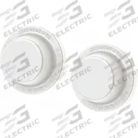 Magnetic Door Holder: Wall - Mounted, White (MPN D1WH). Key specifications — Brand: MAG-MATE; Color: White.