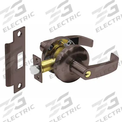 SARGENT Door Lockset: Office Lever Locksets, Bronze