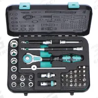 WERA Socket Wrench Set: 1/4 in Drive, 41 Piece, 6-Point, SAE, 3/16 in to 9/16 in (MPN 05003535001). Key specifications — attr1224269: 1/4 in; attr1204638: Drive Tools Included; attr1227399: Zyklop; attr1204650: 3/16 in to 9/16 in; attr1204658: 3 Extensions; attr1204673: Socket Bits Not Included; attr1204681: Wrenches Not Included; attr1204688: WERA.