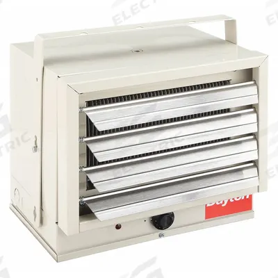 Dayton Electric Wall & Ceiling Unit Heater: 208/240V AC, 1-phase - Standard Suspended Electric Wall & Ceiling Unit Heaters