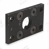 MILLER FLUID POWER Front or Rear Flange Cylinder Mount: 4 in Bore Dia., 1-1/4"-12 Thread Size, Steel (MPN HV3-MKJ/H-400-175). Key specifications — attr95490: NFPA MF1 (Front), NFPA MF2 (Rear); attr95492: Steel; attr95493: (4) Mounting Bolts; attr98885: MILLER FLUID POWER.