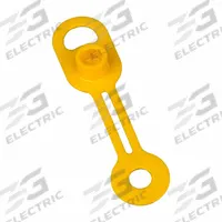 TRICO Color Coded Grease Zerk Caps: 1/4"-28 Thread Size, Yellow, Plastic (MPN 37020). Key specifications — Brand: TRICO; Material: Plastic; Thread Size: 1/4"-28.