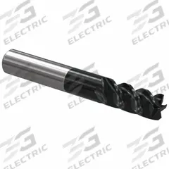 WIDIA Corner Chamfer End Mill: Carbide, TiAlN Coated, 5 Flute, 10 mm Mill Dia, 22 mm LOC, 0.5 mm Chf (MPN 7007605)